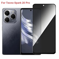 TECNO SPARK 20 SPARK 20C/ SPARK 20 PRO ANTI SPY TEMPERED GLASS PRIVACY 9H HIGH QUALITY/