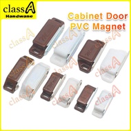ClassAHW Cabinet Door Magnetic Door Catch Closer Kitchen Cabinet Wardrobe White Magnet Catch 3.5 5.0
