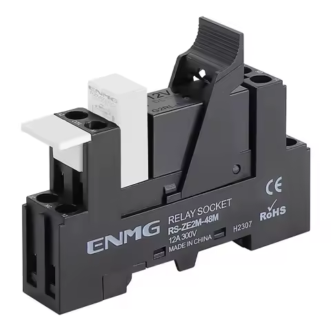 ENMG DIN-Rail 2NO2NC G2RL-1-E Thin Relay 16A Small Electromagnetic G2RL-2 DC 24Vdc Input state LED i