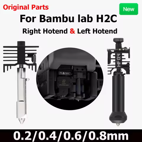 H2C Induction Hotend Standard High Flow Induction Hotend For Bambu Lab H2C High Flow Hotend for Bamb