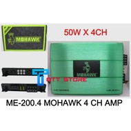 Mohawk 4channel Amplifier ME Series 4 Ch High Power Amplifier ME200.4 Power Amp 4ch Car Amplifier ME Series 4Channel M