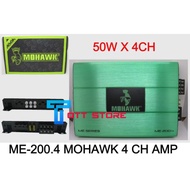 Mohawk 4channel Amplifier ME Series 4 Ch High Power Amplifier ME200.4 Power Amp 4ch Car Amplifier ME