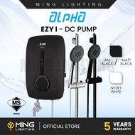 (Sirim) Alpha Instant Water Heater Ezy-i DC Pump Hot Cool Shower Head Set Home Bathroom Pemanas Air 