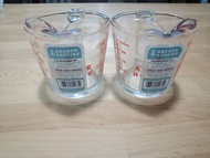 อุปกรณ์กาแฟ/อุปกรณ์เบเกอรี่ แก้วตวง 8 Oz ( ขายคู่ 2 ชิ้น) ยี่ห้อ Anchor (แท้)