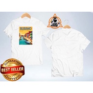 Import Quality Burano ITALY T-shirt Cool BURANO ITALY T-shirt