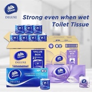 Vinda Deluxe Smooth Feel/Prestige 4D Deco Embossed Toilet Tissue (1 Roll)