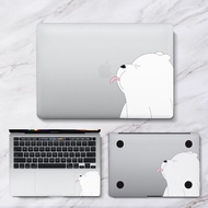 Cute Decal Sticker for Macbook Air 13 M1 a2337 A2681 Air 13.6 2022 M2 Pro13.3 2022 M2 Protective Notebook Cover Vinyl Skins for Pro 15 16 inch a2338 a1466 a1278