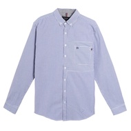 OASIS เสื้อเชิ้ตชาย ลายเส้น เสื้อเชิ้ตแขนยาว แฟชั่น รุ่น MWLF-4495 สีชมพู เทา เหลือง เขียว ฟ้า