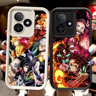 J-57 Demon Slaye Soft Case for Realme Narzo 50A prime C30 C75 C31 C33 C35 Cover