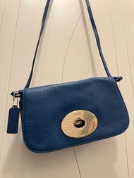 Coach 藍色手袋