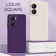 Honor Play50Plus Play40Plus Play40C Play40S Play8T Square Liquid Silicone TPU Soft Phone Case For Ho
