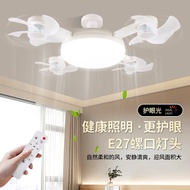2 in 1 Remote Control ceiling fan with light kipas lampu siling 3 Color Modes Dimmable Fan kipas sil