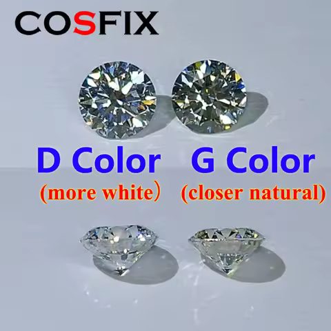 [ GH Color ] Top Belgium Cut Moissanite Stone D Color 0.1ct-30ct Gemstones Lab Grown Diamond Moissan