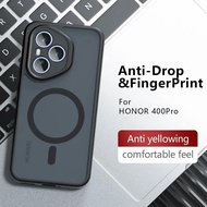 Honor400P Luxury Matte Strong Magnetic Case for Honor 400 Pro 200 Pro 5G shockproof cover