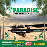 ORIGINAL JORAN TORNADO PARADISE TELESCOPIC CARBON SUPER RINGAN LENTUR