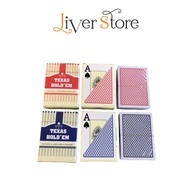 Ultra-thin PVC playing cards, waterproof Texas Hold'em 777 Jumbo plastic poker cards