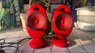 KEF EGG Duo Speakers - Red