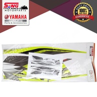SRL115 FI BODY STICKER SET (2WB-FG000-04-PA) MNM3 MATT GREY 2021- YAMAHA GENUINE ORIGINAL