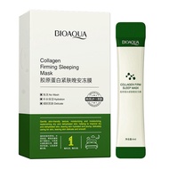 คอลลาเจนสลีปปิ้งมาสก์ (20ซอง/กล่อง) Bioaqua Collagen Firming Sleeping Mask เนื้อเจลเซรั่ม เพิ่มความช