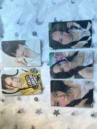 換/出 BLACKPINK, IVE 小卡 jisoo leeseo