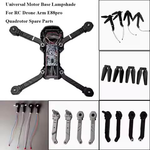Engines Big Gear Folding Remote-controlled Drone Propeller 10 Styles Black E88 RC Drone Arm E88pro Q