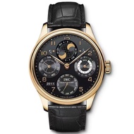 Iwc IWC Portuguese Rose Gold Perpetual Calendar Monthly Phase Automatic Mechanical Men's Watch IW502119