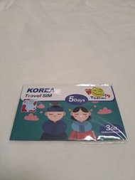 韓國 南韓 5日 3GB SIM卡