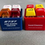 EGPWS Warning Sound Simulator 4 Sounds Aviation Cockpit Safety Button Stress Relief Emergency Alert
