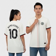 Chls Away Jersey 2025 2026 Cream Color Football Shirt Custom Printed Name Number Back Nameset Men Wo