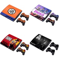 Ready Stock#PS3薄机贴纸PS3 SLIM Accessories Game Console Cartoon Sticker GTA GOD of WAR GOD WAR SKIN0416