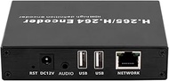 EXVIST H.265 1080P HDMI Video Encoder/Decoder, USB 2.0 Input, 2CH RTSP Decoding, Support Live Stream