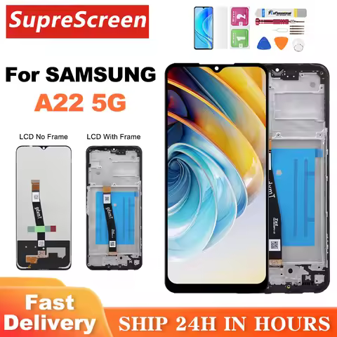LCD For Samsung A22 5G A226BR SM-A226B LCD Display Touch Screen Digitizer Assembly For Samsung A22 5