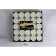 【Fast Delivery】50 / 10 pcs 1 hour+- High Quality Tealight Candle / Tea Light Candle / Small Candle /