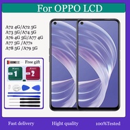 For OPPO A72 4G / A72 5G / A73 5G / A74 5G / A76 4G 5G / A77 4G / A77 5G /A77s A78 5G / A79 5G LCD D