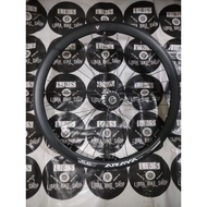 REAR WHEELSET 700 ARAYA KS40 BLACK HUB BLK FIXIE BLACK FL SPOKES