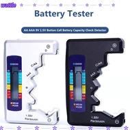WATTLE Battery Tester ANENG Digital Display 9V 1.5V Button Cell Voltage Tester