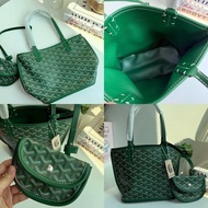กระเป๋า goyard tote bag mini มีใบลูก อปก ป้าย ถุงผ้า 11 นิ้ว