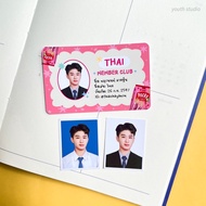 รูปติดบัตร บัตรนักเรียน: 789 Trainee (789 Survival) Student Card ID Photo