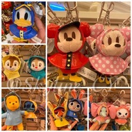 🎡香港迪士尼米奇米妮/唐老鴨/維尼/瑪麗貓/小飛象/尼可/兔子/史迪奇/奇奇帝帝雨衣裝掛飾