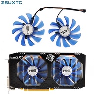 ☊95mm CF1010U12S FDC10H12S9-C 4pin RX590 GPU Cooler fan For HIS RX580 RX 590 580 Ice QX2 OC 4GB ☀✤