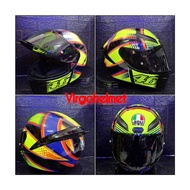 AGV K1 HELMET MOTIF SOLELUNA VISOR SMOKE ORIGINAL SNI DOT