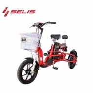 Sepeda listrik roda 3 selis