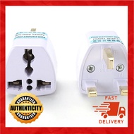 3-Pin Universal Adapter Plug Head UK 3 Pin Malaysia China Plug Socket US/EU/AU to UK Plug Adaptor