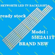 55E2A11T SKYWORTH 55 INCH LED TV BACKLIGHT ( LAMP TV ) 55E2A11 55E2A
