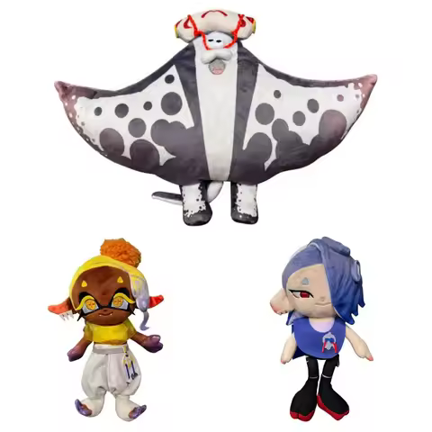 23-28cm New In Switch Splatoon 3 Juguetes De Peluche Anime Plushie Room Decor Aesthetic Cosas Kawaii