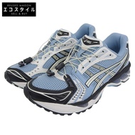ASICS Gel Kayano 14 Unlimited Pack Mist Cream 男鞋，白色 x 藍 x 黑，尺寸 25.0cm（美碼）[二手]