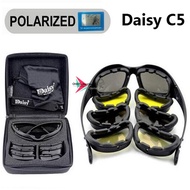 Daisy C5 glasses Men Military polarized Sunglasses Bullet-proof airsoft shooting Gafas smoke lens Mo