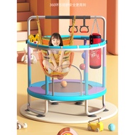 Children's Trampoline for Home Use, Indoor Small Size with Safety Net, Kindergarten Baby Toy, Indoor