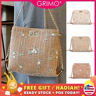 handbag women sling bags grimo travel bag READY STOCK🌼GRIMO Susan Flower Women's Sling Bag Shoulder 