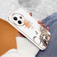 2pcs( Beautiful statue phone Case+Lanyard) For Vivo Y39 5G/Y400 5G/Y31 Comfortable feel Phone Case C